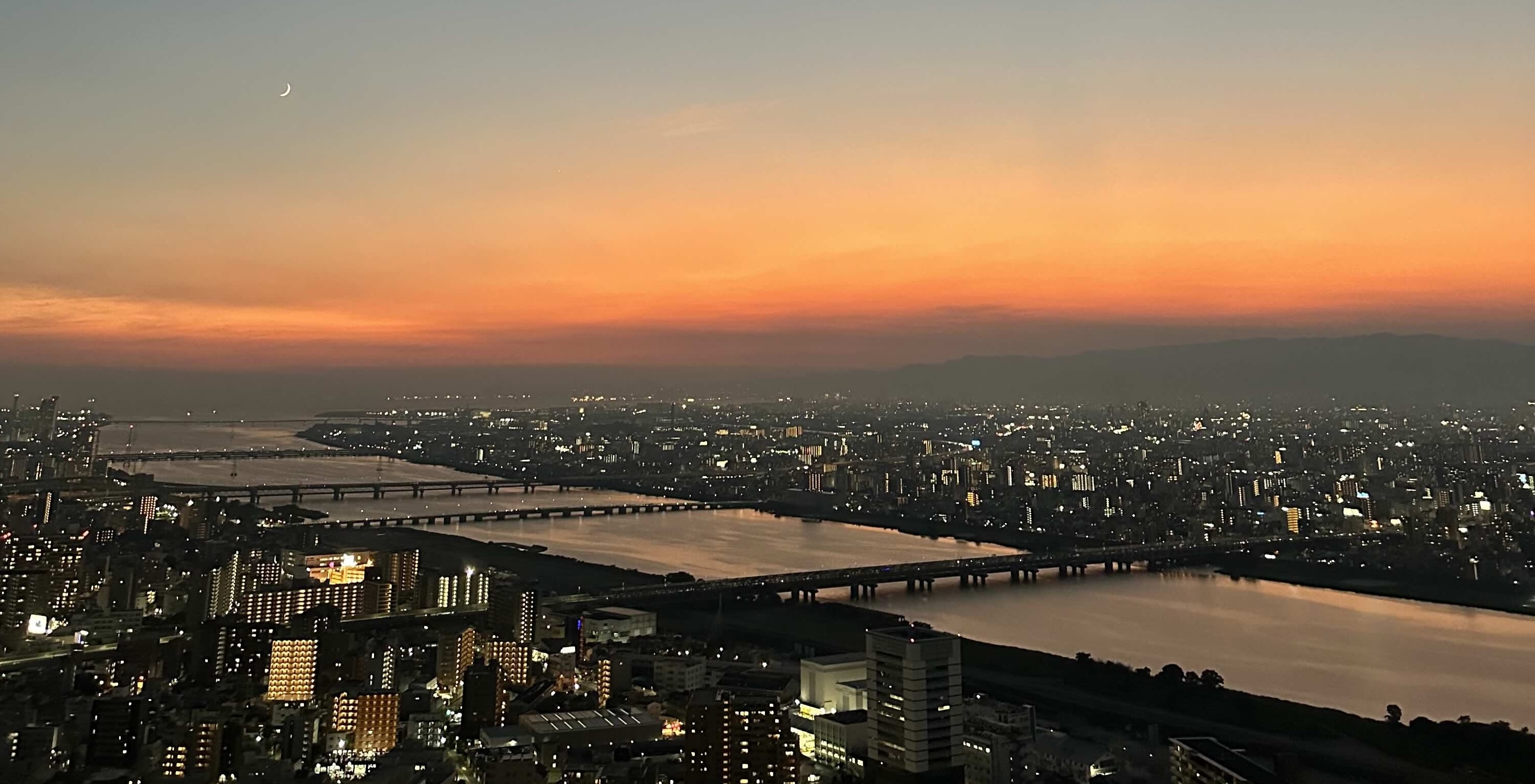 Osaka skyline